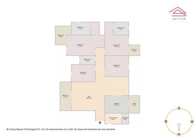 Image of 3165 Sq.ft 4 BHK Apartment / Flat for sale in SNN Clermont by SNN Estates, Hebbal, Bengaluru for Rs. 55800000