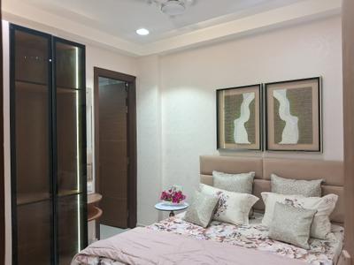 Bedroom Image of 750 Sq.ft 3 BHK Builder Floor for rent in Hastsal New Delhi for Rs. 30000