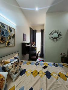 Bedroom Image of 420 Sq.ft 1 RK Builder Floor for rent in Sector 52 Gurgaon for Rs. 20500