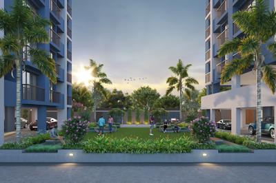 Image of 1107 Sq.ft 2 BHK Apartment / Flat for sale in Althan, Surat for Rs. 4391000