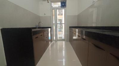 Kitchen Image of 1250 Sq.ft 2 BHK Apartment / Flat for rent in Marathon Nexzone Avior 2, Panvel Navi Mumbai for Rs. 22000