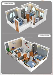 Image of 606 Sq.ft 1 RK Builder Floor for sale in Gulshan Colony, Nashik for Rs. 2727000