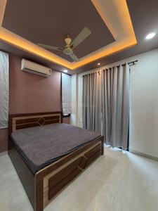 Bedroom Image of 1200 Sq.ft 2 BHK Builder Floor for rent in Malviya Nagar Jaipur for Rs. 45000