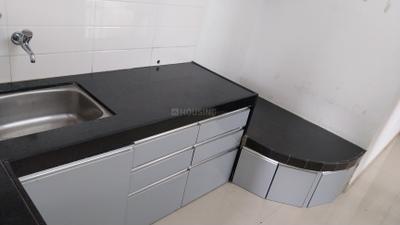 Kitchen Image of 700 Sq.ft 1 BHK Apartment / Flat for rent in Nirmiti 25 East, Kharadi Pune for Rs. 26000