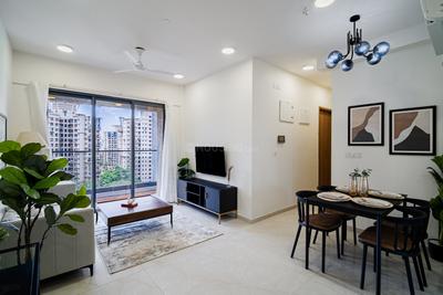 Living Room Image of 816 Sq.ft 2 BHK Apartment / Flat for sale in Godrej Urban Park, Powai Mumbai for Rs. 22600000