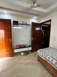 Bedroom Image of 1200 Sq.ft 3 BHK Builder Floor for rent in Swaraj Homes Gagan Vihar The Aviation Employees CGHS, Gagan Vihar New Delhi for Rs. 35000
