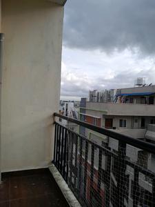Bedroom One Image of 1250 Sq.ft 2 BHK Apartment / Flat for rent in Akshay, Mahadevapura Bengaluru for Rs. 33000