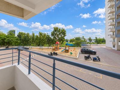 Balcony Image of 1621 Sq.ft 3 BHK Apartment / Flat for rent in Alpine Viva, K R Puram Bengaluru for Rs. 50000