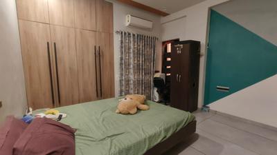 Bedroom Image of 1350 Sq.ft 3 BHK Penthouse for rent in Priyanka Green Emerald, New Alkapuri Vadodara for Rs. 35000