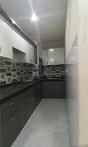 Kitchen Image of 460 Sq.ft 1 BHK Builder Floor for rent in Dashrath Puri New Delhi for Rs. 12000