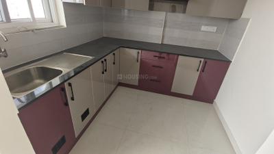 Kitchen Image of 1500 Sq.ft 3 BHK Apartment / Flat for rent in Mana Capitol Apartment, Carmelaram Bengaluru for Rs. 64000