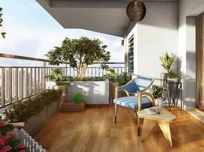 Balcony Image of 1367 Sq.ft 2 BHK Apartment / Flat for sale in Indis Viva City, Kondapur Hyderabad for Rs. 12500000