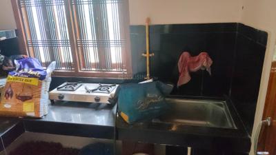 Kitchen Image of 1010 Sq.ft 2 BHK Independent House for rent in Bagatpur Varanasi for Rs. 10000