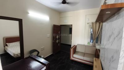 Living Room Image of 900 Sq.ft 2 BHK Builder Floor for rent in Mahadevapura Bengaluru for Rs. 37000