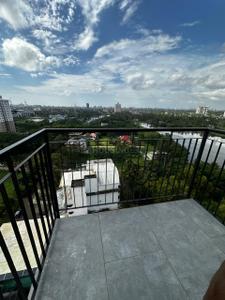 Balcony Image of 550 Sq.ft 1 BHK Apartment / Flat for rent in Eroor Kochi for Rs. 34000