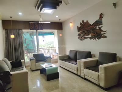 Living Room Image of 2000 Sq.ft 3 BHK Apartment / Flat for rent in Devsiddhi Lavish, Navrangpura Ahmedabad for Rs. 60000