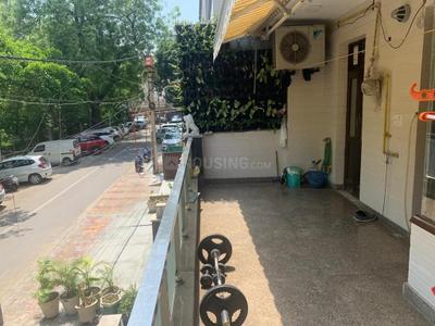 Balcony Image of 1350 Sq.ft 3 BHK Builder Floor for rent in Janakpuri New Delhi for Rs. 55000