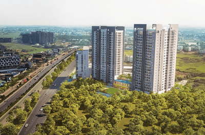 Image of 1250 Sq.ft 3 BHK Apartment / Flat for sale in Khushi Capella, Pahala, Bhubaneswar for Rs. 13300000