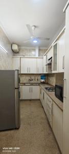 Kitchen Image of 2000 Sq.ft 3 BHK Builder Floor for rent in Defence Colony New Delhi for Rs. 100000