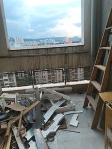 Balcony Image of 1000 Sq.ft 2 BHK Apartment / Flat for rent in Goel Ganga Legend A4 And B1, Bavdhan Pune for Rs. 35000