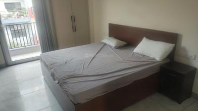 Bedroom Image of 1000 Sq.ft 2 BHK Builder Floor for rent in Sector 46 Gurgaon for Rs. 48000