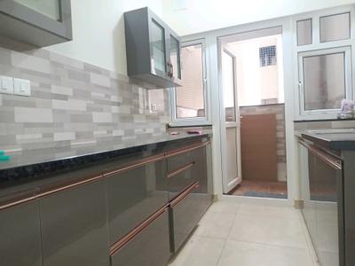 Kitchen Image of 1719 Sq.ft 3 BHK Apartment / Flat for rent in Prestige Jindal City, Anchepalya Bengaluru for Rs. 55000