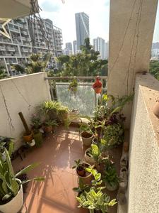 Balcony Image of 1200 Sq.ft 2 BHK Apartment / Flat for rent in Pristine Prolife, Wakad Pune for Rs. 30000