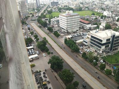 Balcony Image of 965 Sq.ft 3 BHK Apartment / Flat for sale in Sahyog Kruti Onella, Mavdi Rajkot for Rs. 7000000