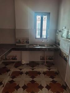 Kitchen Image of 1100 Sq.ft 2 BHK Builder Floor for rent in Shivpur Varanasi for Rs. 10000