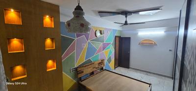 Bedroom Image of 1390 Sq.ft 3 BHK Apartment / Flat for rent in Kasturi Nagar Bengaluru for Rs. 57000