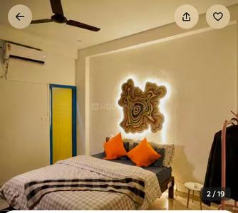 Bedroom Image of 1200 Sq.ft 2 BHK Builder Floor for rent in Sahastradhara Road Dehradun for Rs. 21000