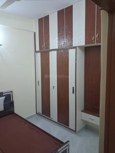 Bedroom Image of 600 Sq.ft 1 BHK Builder Floor for rent in Halasuru Bengaluru for Rs. 35000