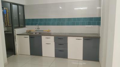 Kitchen Image of 1700 Sq.ft 3 BHK Apartment / Flat for rent in Vishwanath Maher Select, Shela Ahmedabad for Rs. 28000
