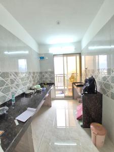 Kitchen Image of 1000 Sq.ft 2 BHK Apartment / Flat for rent in Shreeji Landmark, Badlapur East Badlapur for Rs. 12000