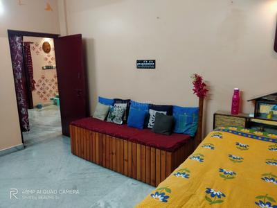 Bedroom Image of 650 Sq.ft 2 BHK Builder Floor for rent in Belghoria Kolkata for Rs. 15000