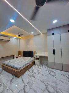 Bedroom Image of 550 Sq.ft 1 RK Builder Floor for rent in Mahalakshmi Nagar Indore for Rs. 15000