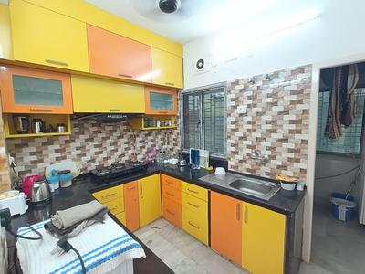 Kitchen Image of 1485 Sq.ft 3 BHK Apartment / Flat for sale in Newtown Vastu 2, New Town Kolkata for Rs. 11000000