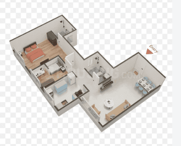 Image of 495 Sq.ft 1.5 BHK Apartment / Flat for sale in Velcon Vista, Chembur, Mumbai for Rs. 16400000