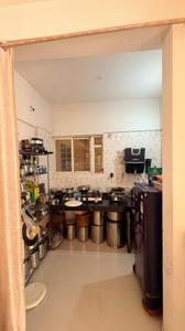Kitchen Image of 580 Sq.ft 1 BHK Apartment / Flat for sale in Thergaon Pune for Rs. 3450000