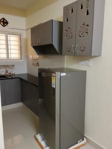 Kitchen Image of 550 Sq.ft 1 BHK Apartment / Flat for rent in Electronic City Bengaluru for Rs. 18000