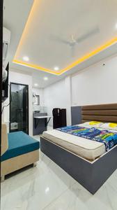 Bedroom Image of 1000 Sq.ft 1 BHK Apartment / Flat for rent in Indra Puri Colony Indore for Rs. 14500