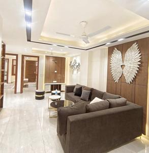 Hall Image of 1200 Sq.ft 3 BHK Builder Floor for rent in Rajouri Garden New Delhi for Rs. 55000