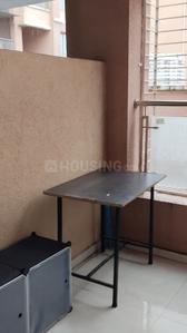 Balcony Image of 980 Sq.ft 2 BHK Apartment / Flat for rent in GK Silverland Residency Phase 1, Ravet Pune for Rs. 28000