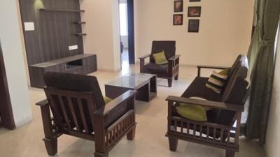 Living Room Image of 1800 Sq.ft 3 BHK Apartment / Flat for rent in Pristine Royale, Aundh Pune for Rs. 47000