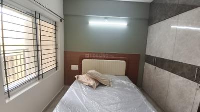 Bedroom Image of 900 Sq.ft 1 BHK Builder Floor for rent in Mahadevapura Bengaluru for Rs. 32500