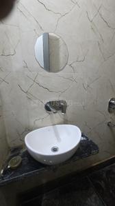 Bathroom Image of 380 Sq.ft 1 BHK Builder Floor for rent in Pitampura New Delhi for Rs. 23000