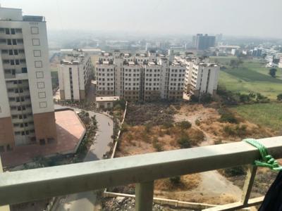 Balcony Image of 695 Sq.ft 1 BHK Apartment / Flat for rent in Mahalunge Ingale Pune for Rs. 8000