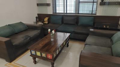 Living Room Image of 1500 Sq.ft 3 BHK Apartment / Flat for sale in Vijay Nagar Indore for Rs. 8000000