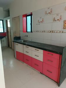 Kitchen Image of 720 Sq.ft 1 BHK Builder Floor for rent in Akota Vadodara for Rs. 8500