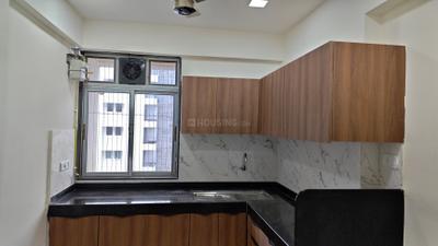 Kitchen Image of 1700 Sq.ft 3 BHK Apartment / Flat for rent in Nirmal The Blue Diamond, Mulund West Mumbai for Rs. 67000